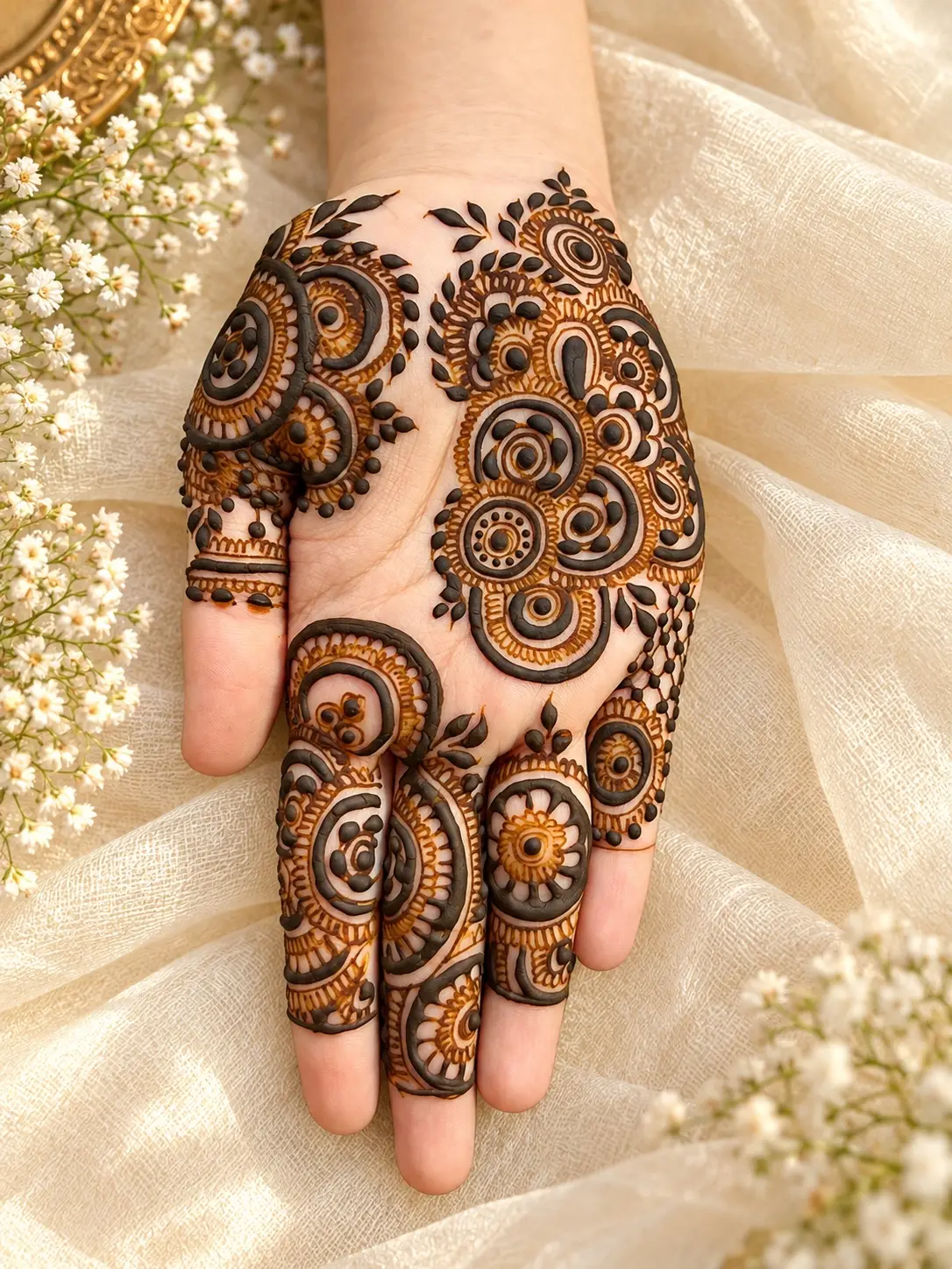 Arabic mehndi design
